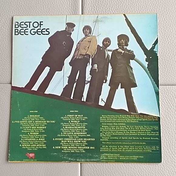 Bee Gees - Best of Bee Gees LP - Picture 2 of 4